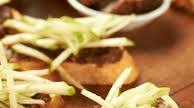 Bacon Jam Bruschetta with Apple Slaw Recipe - (4.6/5) Bacon Jam Bruschetta with Apple Slaw Recipe - (4.6/5)