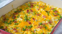 Loaded Twice Baked Potato Casserole Loaded Twice Baked Potato Casserole