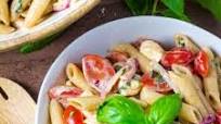 Creamy Balsamic Caprese Pasta Salad Creamy Balsamic Caprese Pasta Salad