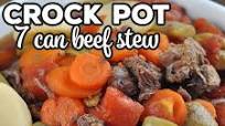 7 Can Crock Pot Beef Stew 7 Can Crock Pot Beef Stew