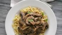 Slow Cooker Ground Beef Stroganoff Slow Cooker Ground Beef Stroganoff