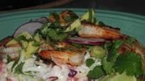 Chipotle Shrimp Tostadas Chipotle Shrimp Tostadas