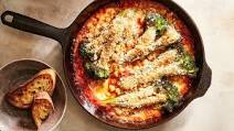 Broccoli-and-Chickpea Parmesan Broccoli-and-Chickpea Parmesan