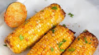 Spicy Air Fryer Corn on the Cob Spicy Air Fryer Corn on the Cob