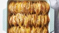 Rosemary-Garlic Hasselback Potatoes Rosemary-Garlic Hasselback Potatoes