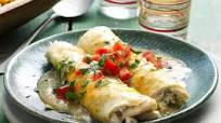 Creamy Chicken & Chile Enchiladas Recipe from Old El Paso Creamy Chicken & Chile Enchiladas Recipe from Old El Paso