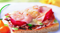 Open-Faced Italian Focaccia Sandwich Open-Faced Italian Focaccia Sandwich