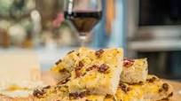 Focaccia with Rosemary and Sun-dried Tomatoes Focaccia with Rosemary and Sun-dried Tomatoes