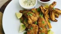 Fish and Camote Chips Fish and Camote Chips