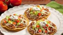 Ground Beef Tostadas Ground Beef Tostadas