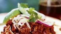 Tostadas with Shredded Pork (Tostadas de Tinga) Tostadas with Shredded Pork (Tostadas de Tinga)
