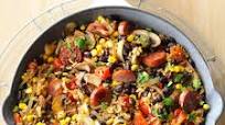 Confetti Kielbasa Skillet Confetti Kielbasa Skillet
