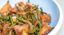Adobong Sitaw with Tofu Adobong Sitaw with Tofu