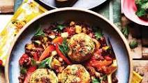 Turkey meatballs with vegetable ragout Turkey meatballs with vegetable ragout