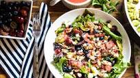 Brussels Sprout & Kale Salad with Strawberry Vinaigrette Brussels Sprout & Kale Salad with Strawberry Vinaigrette