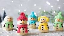 Louise's Snowmen Shortcakes Louise's Snowmen Shortcakes