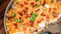 Twice Baked Potato Casserole Twice Baked Potato Casserole