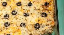 White Chicken Enchilada Casserole White Chicken Enchilada Casserole