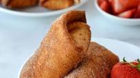 Strawberry Cheesecake Chimichangas Strawberry Cheesecake Chimichangas
