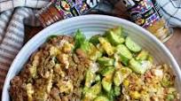 Beef & Bean Burrito Bowl Beef & Bean Burrito Bowl