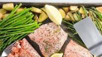 Sheet Pan Salmon and Veggies Sheet Pan Salmon and Veggies