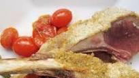 Rack of Lamb with Dijon Crust and Rosemary Cherry Tomatoes Recipe Rack of Lamb with Dijon Crust and Rosemary Cherry Tomatoes Recipe