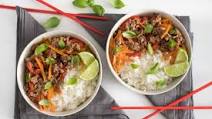 Thai Basil Beef with Jasmine Rice Thai Basil Beef with Jasmine Rice