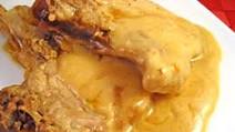 Pork Chops with Yogurt Mustard Pan Sauce Pork Chops with Yogurt Mustard Pan Sauce