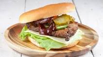 Crisp pork belly burger Crisp pork belly burger