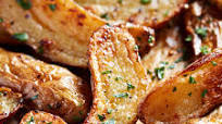 Roasted Garlic Butter Fingerling Potatoes Roasted Garlic Butter Fingerling Potatoes