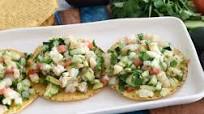 Shrimp Tostadas Shrimp Tostadas