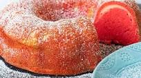 Strawberries and Cream Bundt Cake Strawberries and Cream Bundt Cake