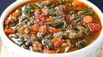 Low Carb Sausage Vegetable Soup Low Carb Sausage Vegetable Soup