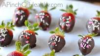 Dark Chocolate Covered Strawberries Dark Chocolate Covered Strawberries