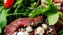 Stuffed Flank Steak with Feta, Bacon, and Spinach Stuffed Flank Steak with Feta, Bacon, and Spinach