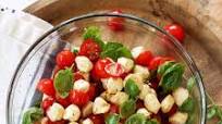 Cherry Tomato Caprese Salad Cherry Tomato Caprese Salad