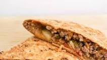 Grilled Cheeseburger Wrap Grilled Cheeseburger Wrap