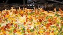 Loaded Potato and Buffalo Chicken Casserole Loaded Potato and Buffalo Chicken Casserole