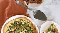 Spinach Mushroom Feta Quiche Spinach Mushroom Feta Quiche