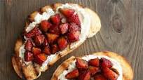 Strawberry Goat Cheese Bruschetta Strawberry Goat Cheese Bruschetta