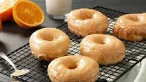 Orange Glaze Doughnuts Orange Glaze Doughnuts
