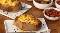 Cheesy Twice-Baked Potatoes Cheesy Twice-Baked Potatoes