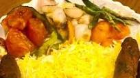 Persian Chelo Kabab with Saffron rice Persian Chelo Kabab with Saffron rice