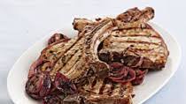 SPANISH- STYLE GRILLED PORK CHOPS SPANISH- STYLE GRILLED PORK CHOPS