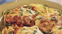 Pounded Pork Parmesan With Linguine Pounded Pork Parmesan With Linguine