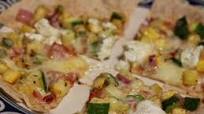 Veggie Tortilla Pizza Veggie Tortilla Pizza