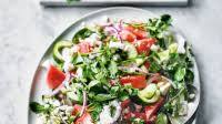 Watermelon & watercress salad Watermelon & watercress salad