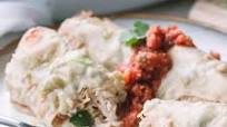 Fabulous White Chicken Enchiladas (low carb) Fabulous White Chicken Enchiladas (low carb)