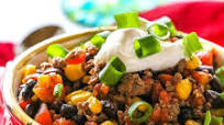 Healthy Spicy Beef and Black Bean Chili Healthy Spicy Beef and Black Bean Chili