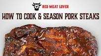 How to Cook Pork Steaks - Smoked Pork Shoulder Steaks How to Cook Pork Steaks - Smoked Pork Shoulder Steaks